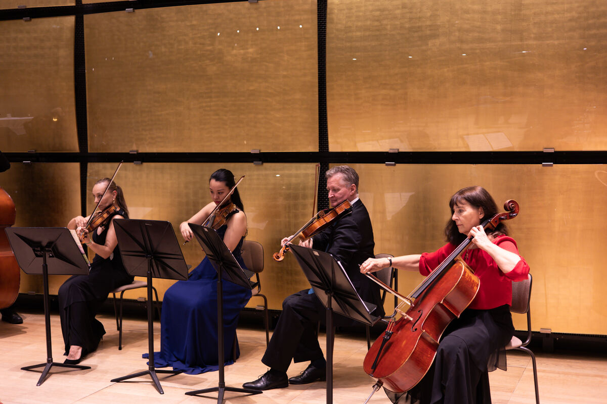 String quartet in concert